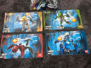 Lego Bionicle Matoran of Mahri Nui collectie beschikbaar voor biedingen