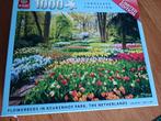 Puzzel keukenhof 1000 stukjes King, Hobby en Vrije tijd, Denksport en Puzzels, Ophalen of Verzenden, 500 t/m 1500 stukjes, Zo goed als nieuw
