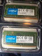 Crucial 16GB DDR4 2666 SODIMM Geheugen, Computers en Software, RAM geheugen, Gebruikt, DDR4, 8 GB, Ophalen of Verzenden