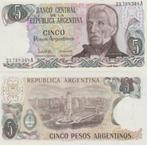 ARGENTIN 1983 5 pesos #312aB UNC, Postzegels en Munten, Bankbiljetten | Amerika, Zuid-Amerika, Verzenden