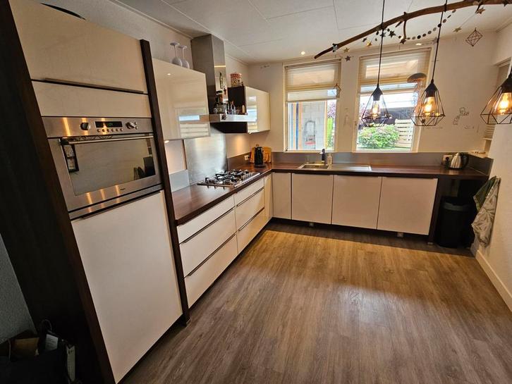 Hoekkeuken Nolte inclusief apparatuur, Huis en Inrichting, Keuken | Complete keukens, Gebruikt, Hoekkeuken, Ophalen