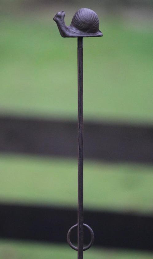 metalen plantensteun/tuinsteker slak 175cm PY25S, Tuin en Terras, Tuinstekers, Nieuw, Ophalen