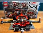 Lego city 60443, ferrari car, pit stop, formule 1, Ophalen, Zo goed als nieuw, Complete set, Lego