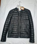 LEREN BIKER JACK GOOSECRAFT, Kleding | Heren, Maat 52/54 (L), Bruin, Verzenden, Goosecraft