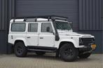 Land Rover Defender 2.4 TD 110 SW 7-PERSOONS (bj 2007), Auto's, Land Rover, Stof, Gebruikt, Zwart, 4 cilinders