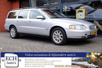 Volvo V70 2.4 170pk Edition II (bj 2005) beschikbaar voor biedingen
