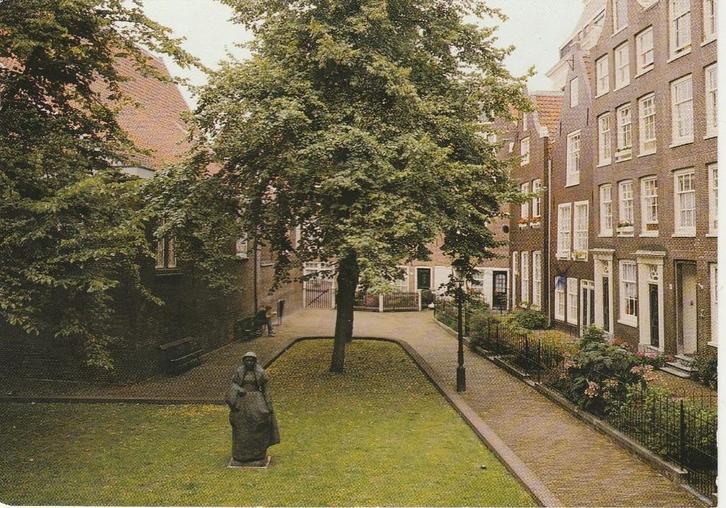 AMSTERDAM Begijnhof, Verzamelen, Ansichtkaarten | Nederland, Gelopen, Noord-Holland, 1980 tot heden, Verzenden