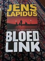 Bloedlink /jens lapidus /dikke thriller/ nieuw boek, Ophalen of Verzenden, Nieuw