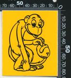 Sticker: Aap (11), Ophalen of Verzenden, Zo goed als nieuw, Strip of Tekenfilm