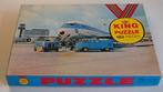 jaren60 puzzel Vliegtuig Schiphol auto KLM VW VOLKSWAGEN T1, Antiek en Kunst, Antiek | Speelgoed, Verzenden