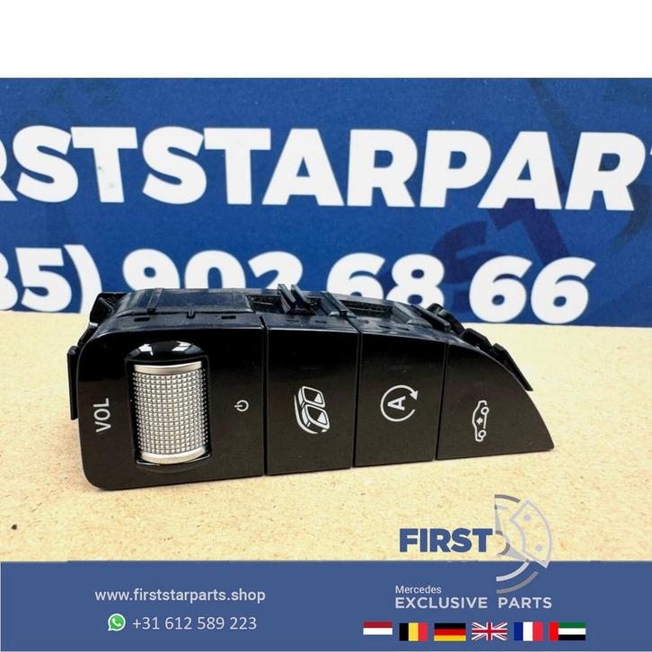 W205 C63 W253 GLC63 comand bediening knop L/R multimedia sch, Auto diversen, Tuning en Styling, Ophalen of Verzenden