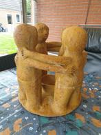 Grote aardewerk terracotta vriendenkring, Ophalen, Zo goed als nieuw