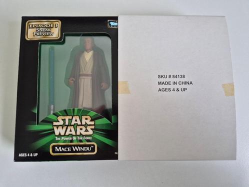 Star Wars POTF Episode 1 Sneak Preview Mace Windu, Verzamelen, Star Wars, Nieuw, Actiefiguurtje, Ophalen of Verzenden