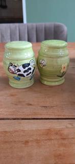 Peper en zout koetjes - verzamelobject, Ophalen of Verzenden, Zo goed als nieuw, Overige materialen, Los bestek