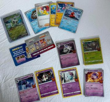 Pokemon Kaarten setje - Chinese & Trick or Treat - 3 Holo’s beschikbaar voor biedingen