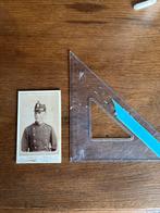 Carte de Visite - Militair Portret, Ophalen, Gebruikt, Foto, Voor 1940