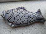 Puddingvorm bakvorm Blauwe Vis aardwerk keramiek, Ophalen of Verzenden