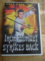 KUNG FU MARTIAL ART - IRON MONKEY STRIKES BACK - CHEN KUAN, Ophalen of Verzenden, Zo goed als nieuw, Overige gebieden