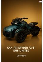 Can-Am Tour Spyder F3-S SM6 limited, Motoren, 1330 cc, Shukri@live.nl, Car port, Meer dan 35 kW