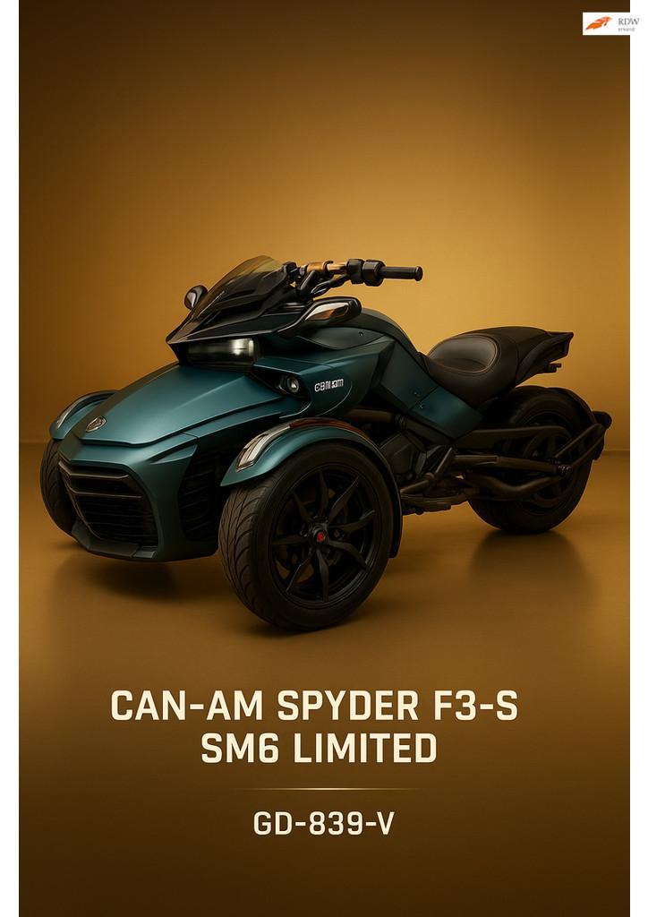 Can-Am Tour Spyder F3-S SM6 limited, Motoren, Quads en Trikes, meer dan 35 kW