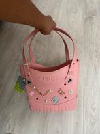 Roze Crocs Tote Bag - Gepimpt!, Ophalen of Verzenden, Zo goed als nieuw, Roze, Handtas