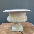 Franse klassieke gietijzeren vaas tuinvaas bloempot, Verzenden, Zo goed als nieuw