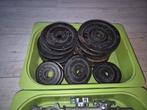 Halter gewichten, Sport en Fitness, Fitnessmaterialen, Ophalen of Verzenden, Gebruikt, Halterset