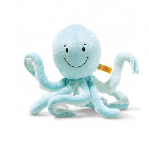 Kraamcadeau Steiff 063770 Ockto Octopus Soft Cuddly Friend, Kinderen en Baby's, Speelgoed | Knuffels en Pluche, Nieuw, Overige typen