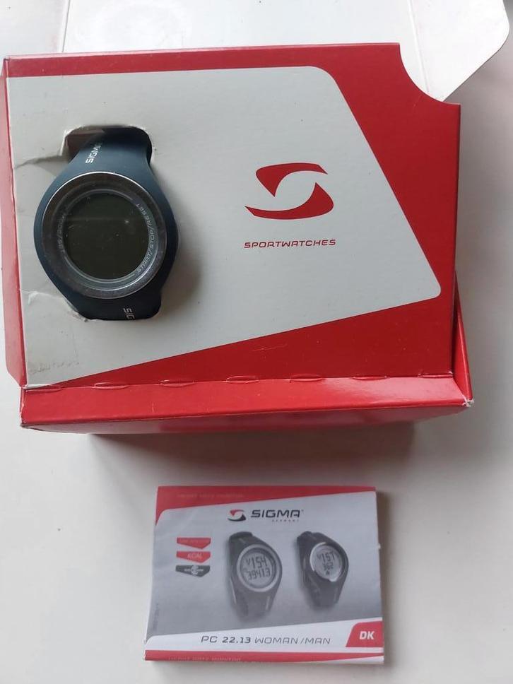 Sigma sportwatch pc 22.13 ongebruikt, Sport en Fitness, Hartslagmeters, Zo goed als nieuw, Overige merken, Ophalen of Verzenden
