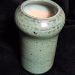 Potterie Nijkamp Twello keramiek vaas, Gebruikt, Rond, Ophalen of Verzenden, Aardewerk