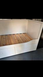 Hemmes ikea bed bank, Ophalen, Gebruikt, Wit, Tweepersoons