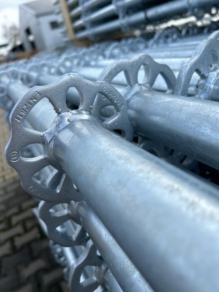Modulaire steiger | 500 m² | Gratis levering, Doe-het-zelf en Verbouw, Steigers, Nieuw, Gevelsteiger, 5 meter of hoger, Verzenden