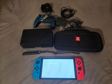 Nintendo Switch OLED + controller beschikbaar voor biedingen