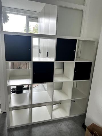 IKEA Kallax openkast met 4 deuren - VANDAAG OPHALEN beschikbaar voor biedingen