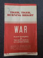 Tiger, Tiger, Burning Bright. WAR/ABCA Normandie, Verzamelen, Militaria | Tweede Wereldoorlog, Ophalen of Verzenden