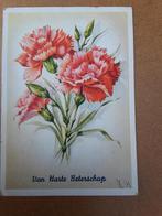 Van harte beterschap vintage ansichtkaart, Ophalen of Verzenden, 1980 tot heden, Feest(dag)