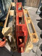 3x pallet voor €5,-, Doe-het-zelf en Verbouw, Hout en Planken, Ophalen of Verzenden, Gebruikt, Minder dan 200 cm, Pallet