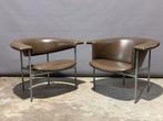 Meander Gamma / Kappa door Rudolf Wolf, Huis en Inrichting, Stoelen, Ophalen, Zo goed als nieuw, Leer