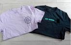 SETVOORDEEL! WE; 2x T-shirt met print; maat S, WE, Blauw, Ophalen of Verzenden, Zo goed als nieuw