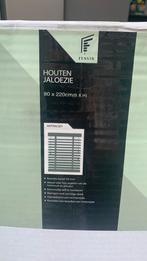 Houten Jaloezie Fenstr 80x220cm Antraciet - Nieuw, 200 cm of meer, Nieuw, Grijs, 50 tot 100 cm