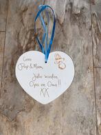 Tekst bord, Ophalen of Verzenden, Zo goed als nieuw