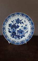 WANDBORD met bloemen, Delftsblauw, Joost Thooft, Antiek en Kunst, Ophalen of Verzenden