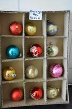Kerstballen, kleur, doos 93 A, Diversen, Kerst, Ophalen of Verzenden, Gebruikt