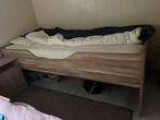 Seniorenbed met toebehoren , houtkleur, Ophalen, Gebruikt, 90 cm, Eenpersoons