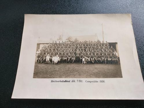 WW ll Ansicht Hitler Schulerzeitung Camperfehn RAD 7/191, Verzamelen, Militaria | Tweede Wereldoorlog, Foto of Poster, Duitsland