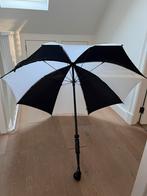 Golf paraplu, stevig + uitschuifbare stok, Ophalen, Zo goed als nieuw