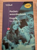 Van Dale Pocketwoordenboek Engels-Nederlands, Van Dale, Ophalen of Verzenden, Zo goed als nieuw, Engels