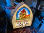 Dubbelzijdige lichtbak Leffe bier, Ophalen, Gebruikt, Lichtbak of (neon) lamp, Nvt