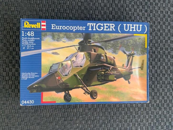 Nieuw - Revell Eurocopter TIGER UHU 1:48 04430 schaalmodel, Hobby en Vrije tijd, Modelbouw | Vliegtuigen en Helikopters, Nieuw
