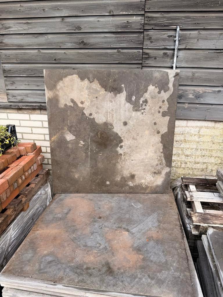 Bluestone meter tegels - 10 stuks, Tuin en Terras, Tegels en Klinkers, Ophalen, Gebruikt, Terrastegels, Natuursteen